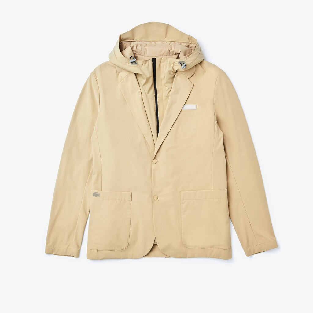 Mens   3-in-1 Ergonomic Jacket | Lacoste Beige • 02S