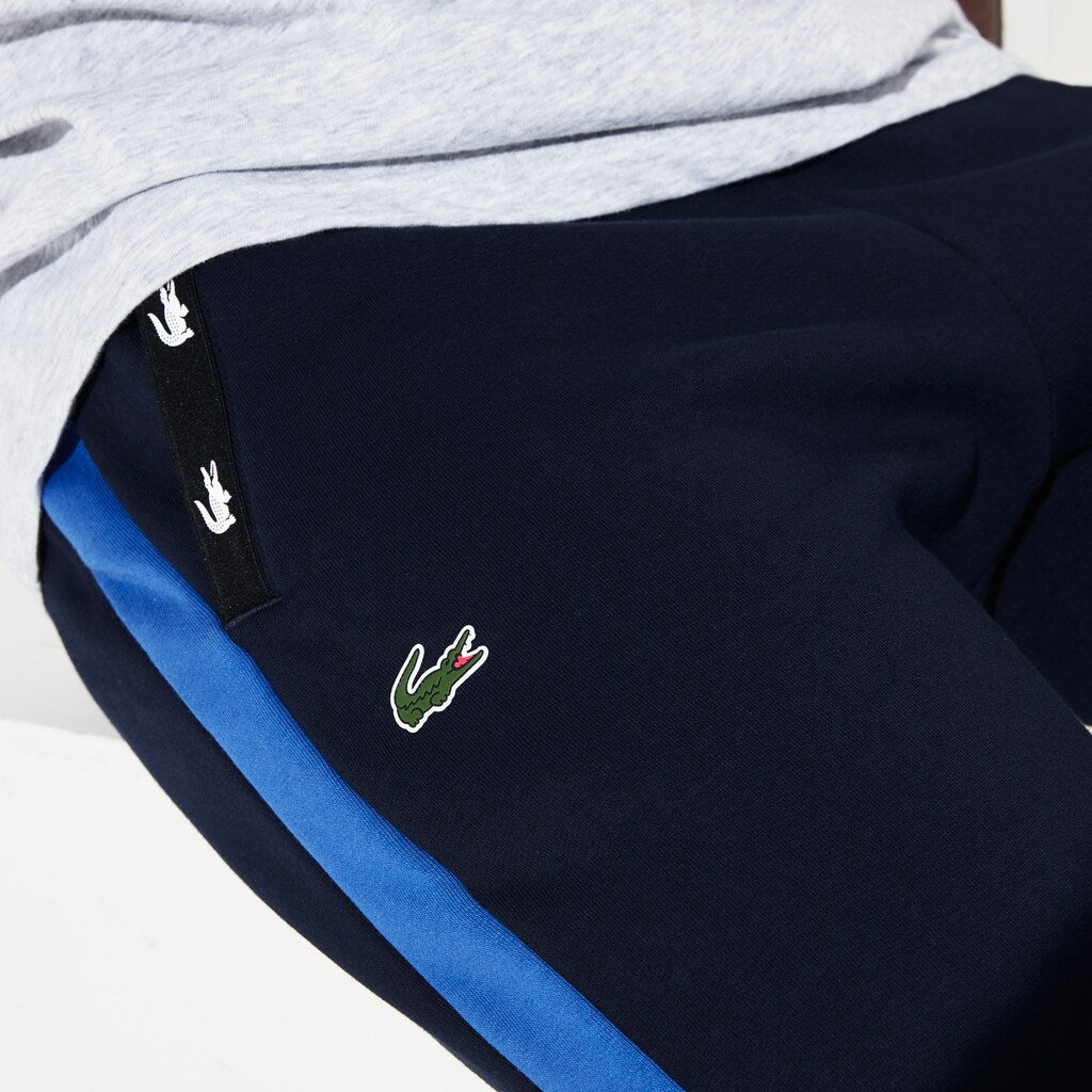 Mens   SPORT Colorblock Fleece Sweatpants | Lacoste Navy Blue / Blue / Navy Blue • Pz8