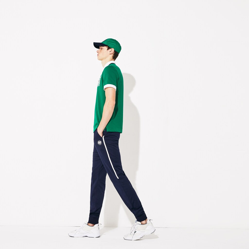 Mens   SPORT Roland Garros Track Pants | Lacoste Navy Blue / White • 525