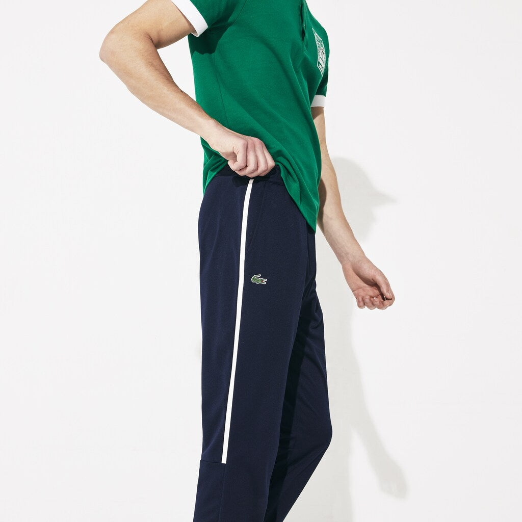 Mens   SPORT Roland Garros Track Pants | Lacoste Navy Blue / White • 525