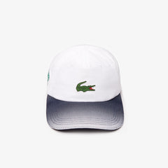 Mens   SPORT Roland Garros Ombré Cap | Lacoste White / Navy Blue • Rhg