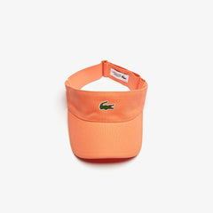 Mens   SPORT Tennis Visor | Lacoste Orange • Z6B
