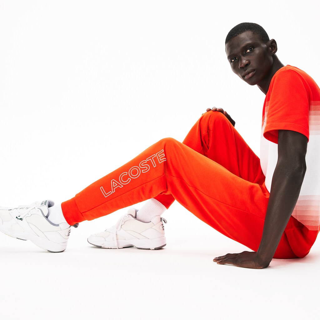 Mens   Motion French Terry Track Pants | Lacoste Red • S5H