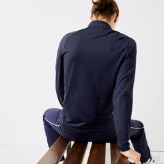Mens   SPORT Stretch Zip-Up Golf Jacket | Lacoste Navy Blue • 423