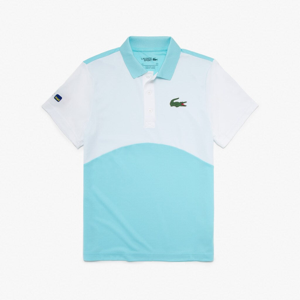 Mens   SPORT Miami Open Breathable Piqué Polo | Lacoste Turquoise / White / Turquoise • Jhw