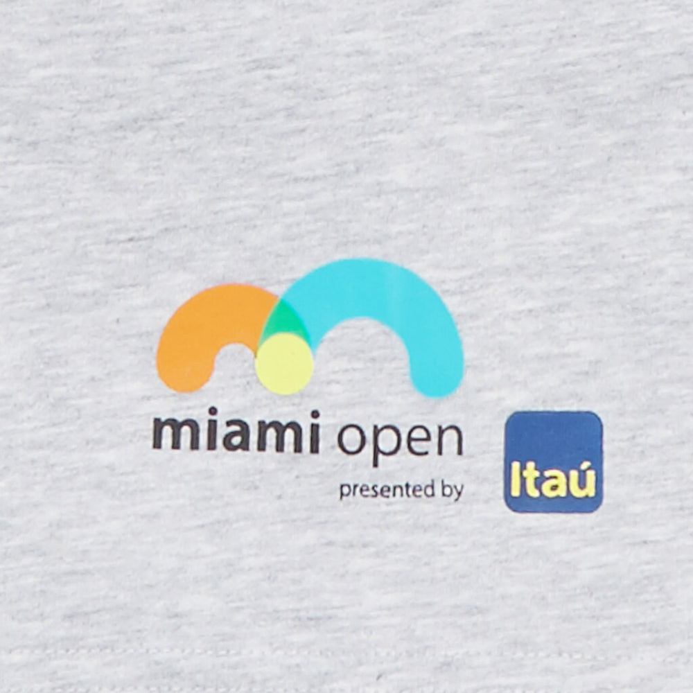 Mens   SPORT Miami Open Crocodile Print T-shirt | Lacoste Grey Chine • Cca