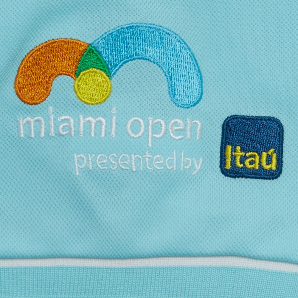 Mens   SPORT Miami Open Edition Technical Piqué Polo | Lacoste Turquoise / White • 4M9