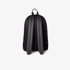 Mens   Colorblock Backpack | Lacoste Black Tango Red White • E79