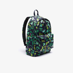 Mens   Lacoste x Jeremyville Croc Graphic Printed Backpack | Lacoste Croc Allover • C51