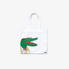 Mens Unisex Lacoste x Jean-Michel Tixier Oversize Croc Tote | Lacoste Pap Croc • E87