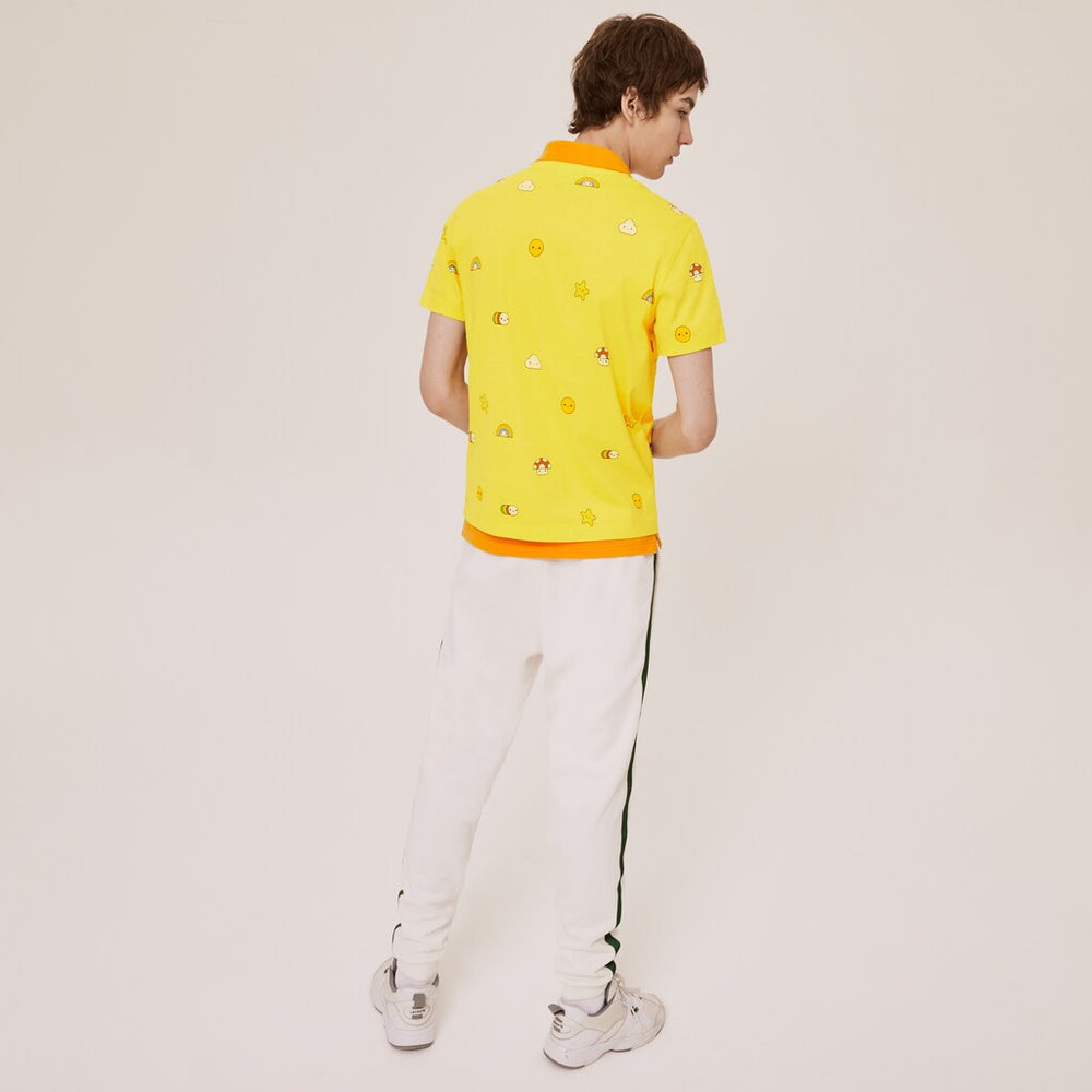 Mens/Womens Unisex Lacoste x FriendsWithYou Limited-Edition Graphic T-shirt | Lacoste Yellow • 7Gc