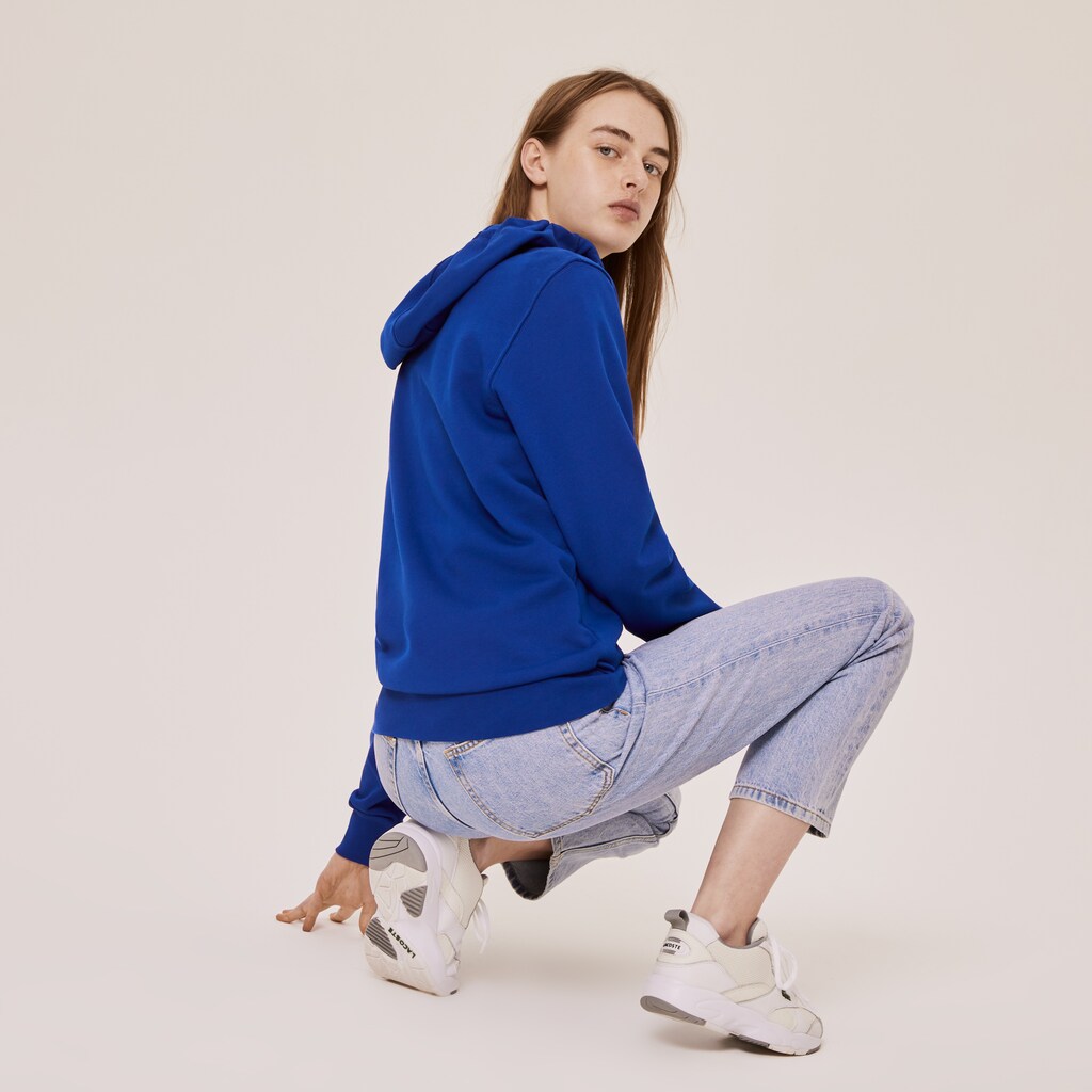 Mens/Womens Unisex Lacoste x FriendsWithYou Design Zippered Jacket | Lacoste Blue • Bdm