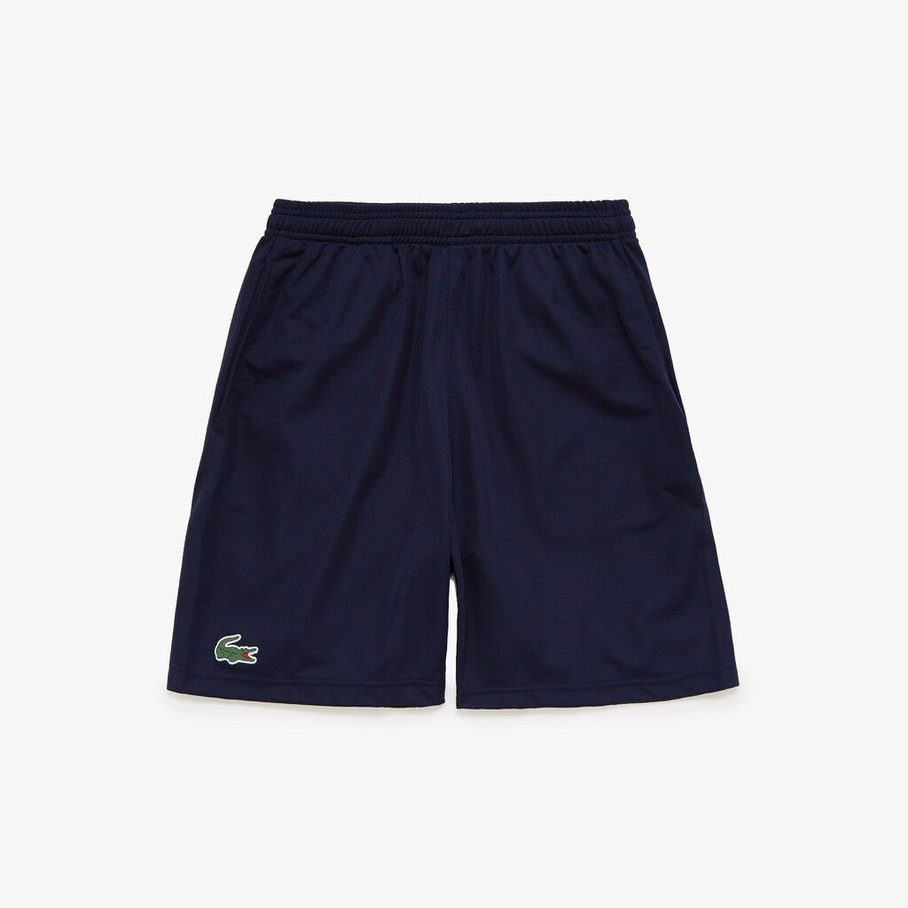 Mens   SPORT Miami Open Ergonomic Piqué Shorts | Lacoste Navy Blue • 166