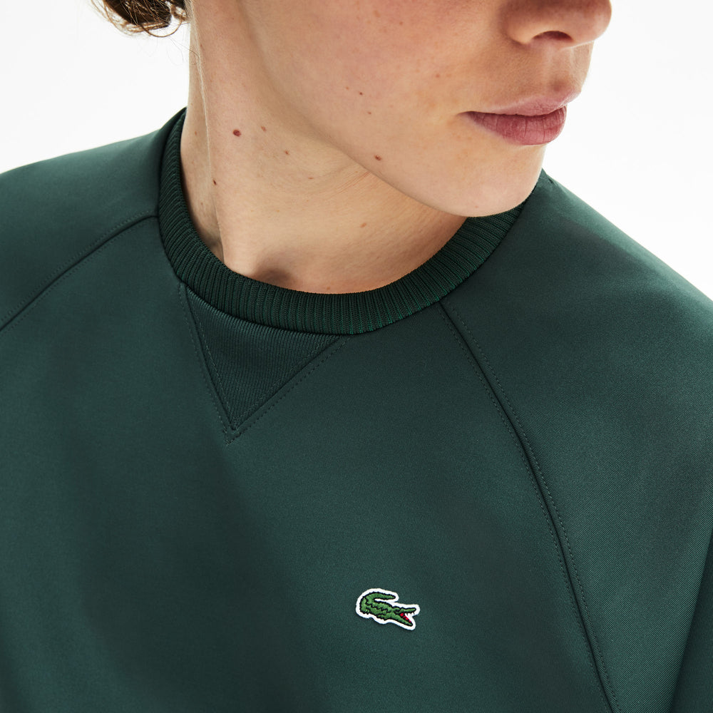 Womens Wo  Classic Crewneck Sweatshirt | Lacoste Dark Green • Yvk