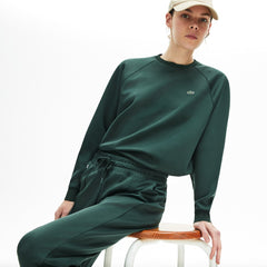 Womens Wo  Classic Crewneck Sweatshirt | Lacoste Dark Green • Yvk