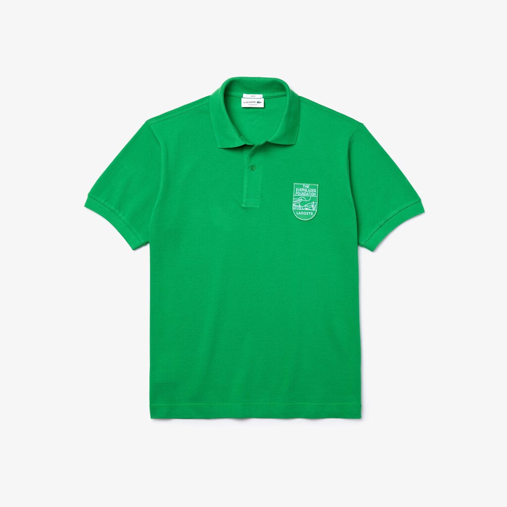 Mens   Lacoste & The Everglades Foundation Co-Branded Polo | Lacoste Green • Fmz