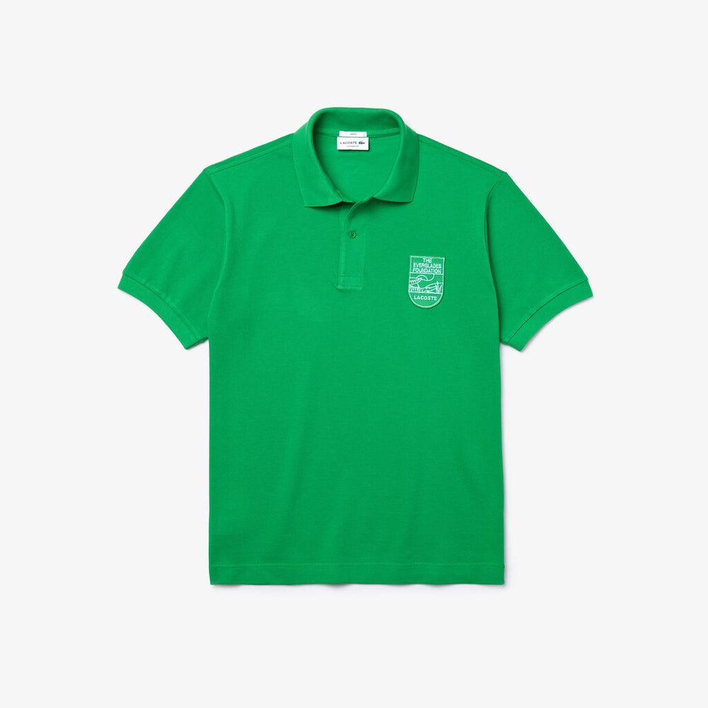 Mens   Lacoste & The Everglades Foundation Co-Branded Polo | Lacoste Green • Fmz