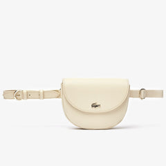 Womens Wo  Chantaco Leather Belt Bag | Lacoste Fog • D47