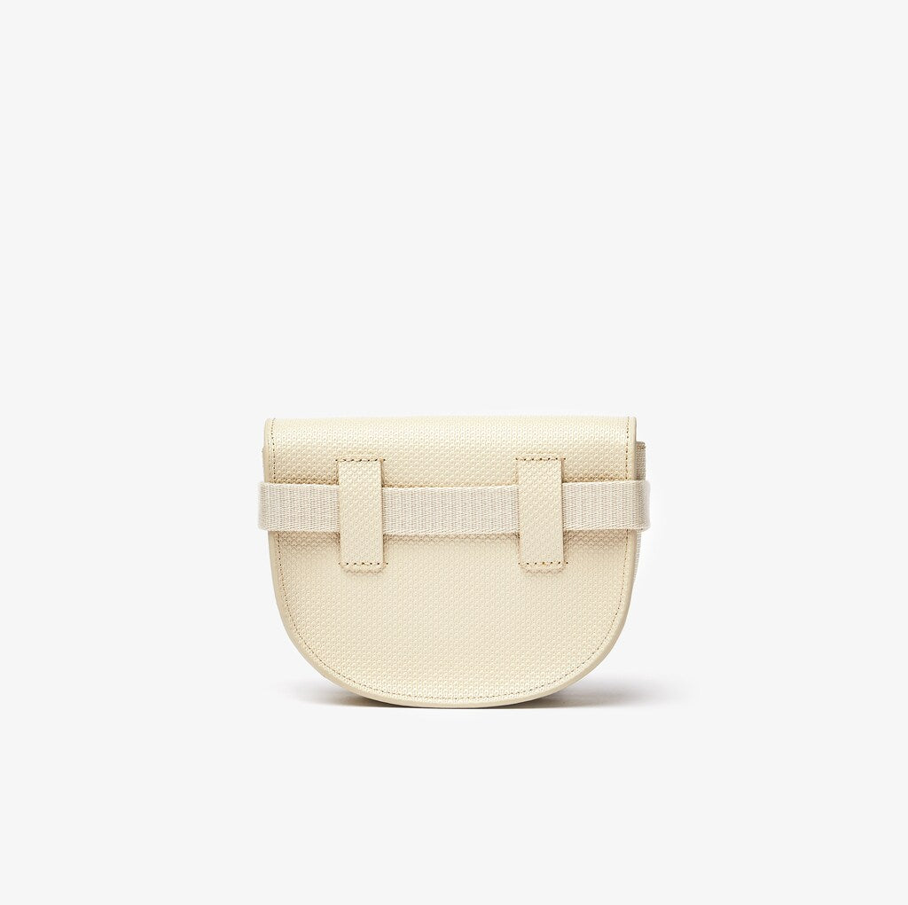 Womens Wo  Chantaco Leather Belt Bag | Lacoste Fog • D47