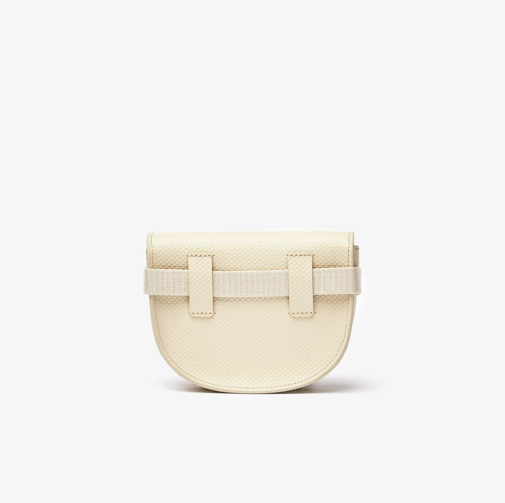 Womens Wo  Chantaco Leather Belt Bag | Lacoste Fog • D47