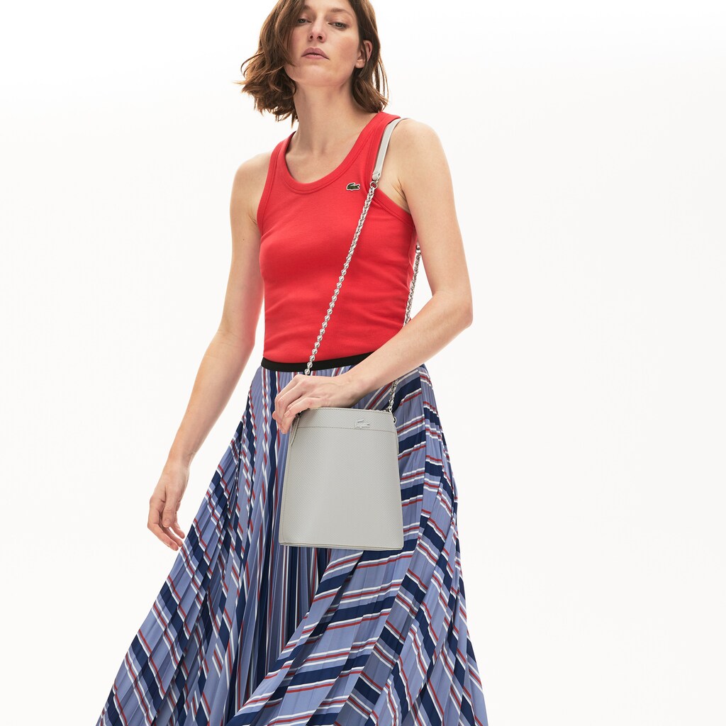 Womens Wo  Chantaco Chain Strap Crossbody Bag | Lacoste Lunar Rock • D48