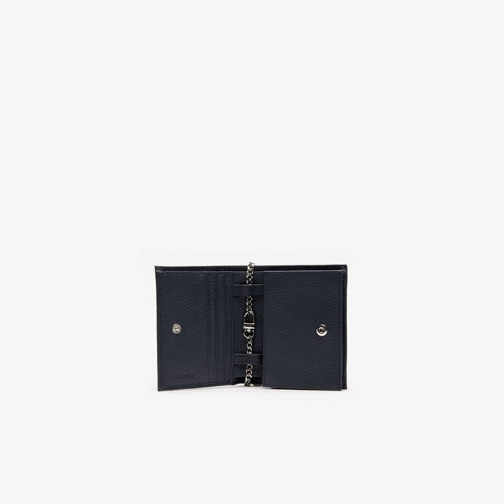 Womens Wo  Croco Crew Grained Leather Belt Bag | Lacoste Peacoat • 021