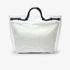 Womens Wo  Clear Shopper Bag | Lacoste Transparent Peacoat • D95