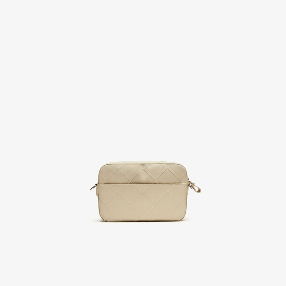 Womens Wo  Quilted Crossover Bag | Lacoste Fog • D47