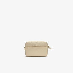 Womens Wo  Quilted Crossover Bag | Lacoste Fog • D47