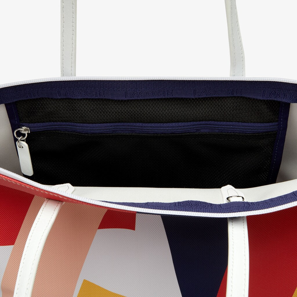 Womens Wo  Abstract Print Shopping Bag | Lacoste L Allover • D78