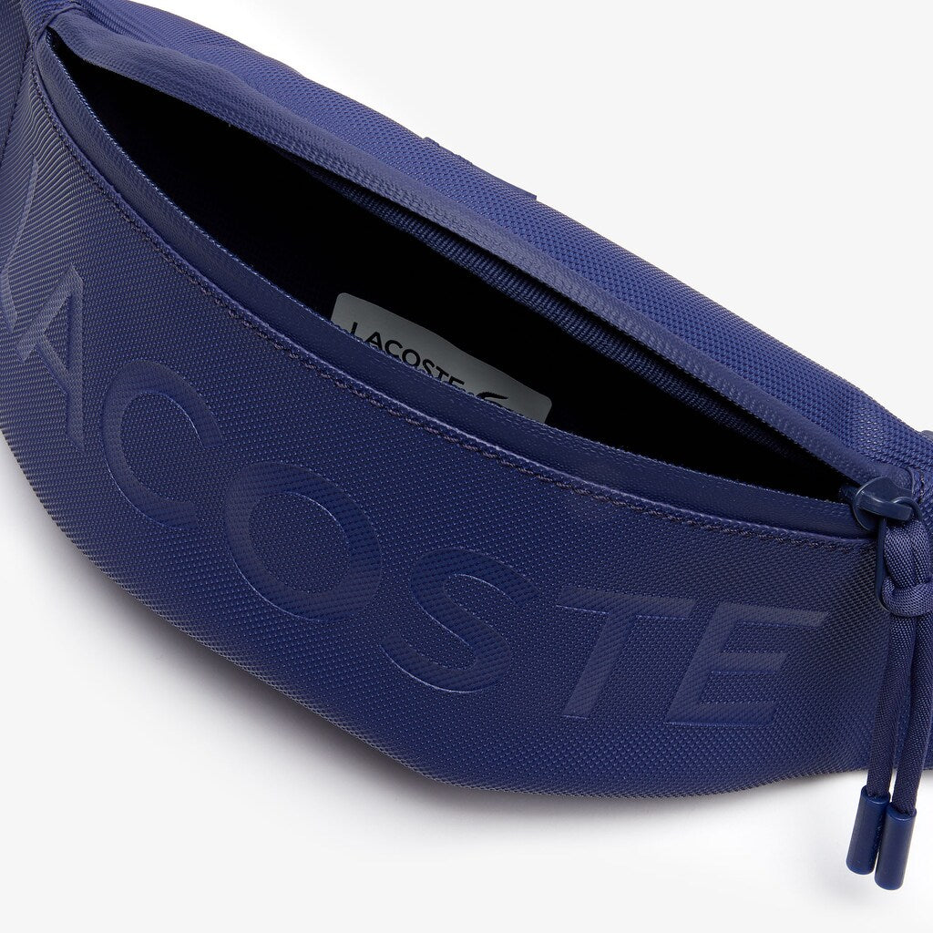 Mens L.12.12 Logo Lettering Fanny Pack | Lacoste Blue Depths • D55