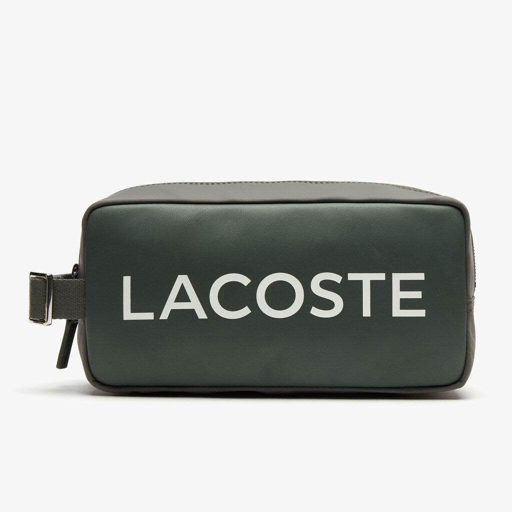 Mens   L.12.12 Branded Zip Toiletry Bag | Lacoste Thyme • D97