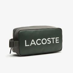 Mens   L.12.12 Branded Zip Toiletry Bag | Lacoste Thyme • D97