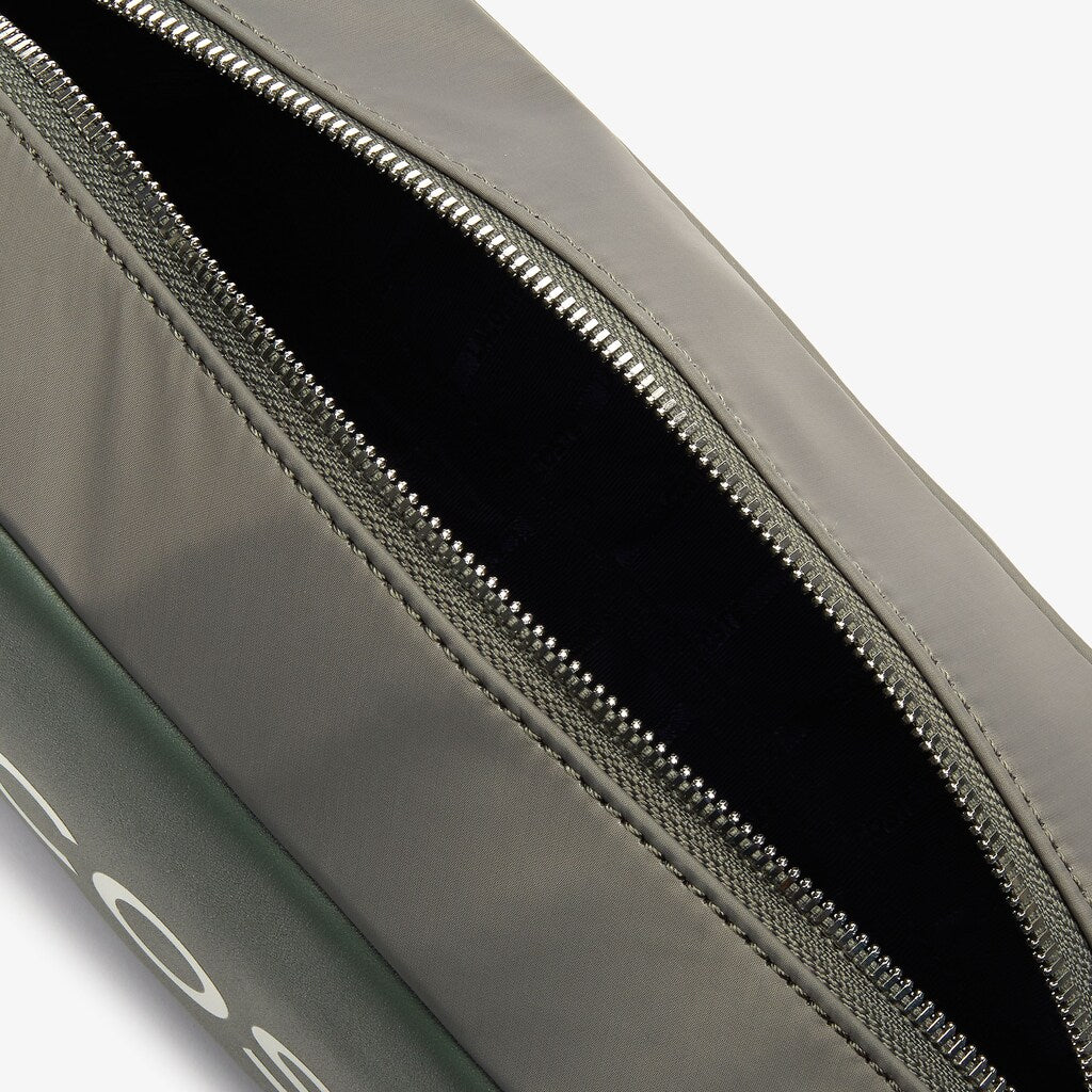 Mens   L.12.12 Branded Zip Toiletry Bag | Lacoste Thyme • D97