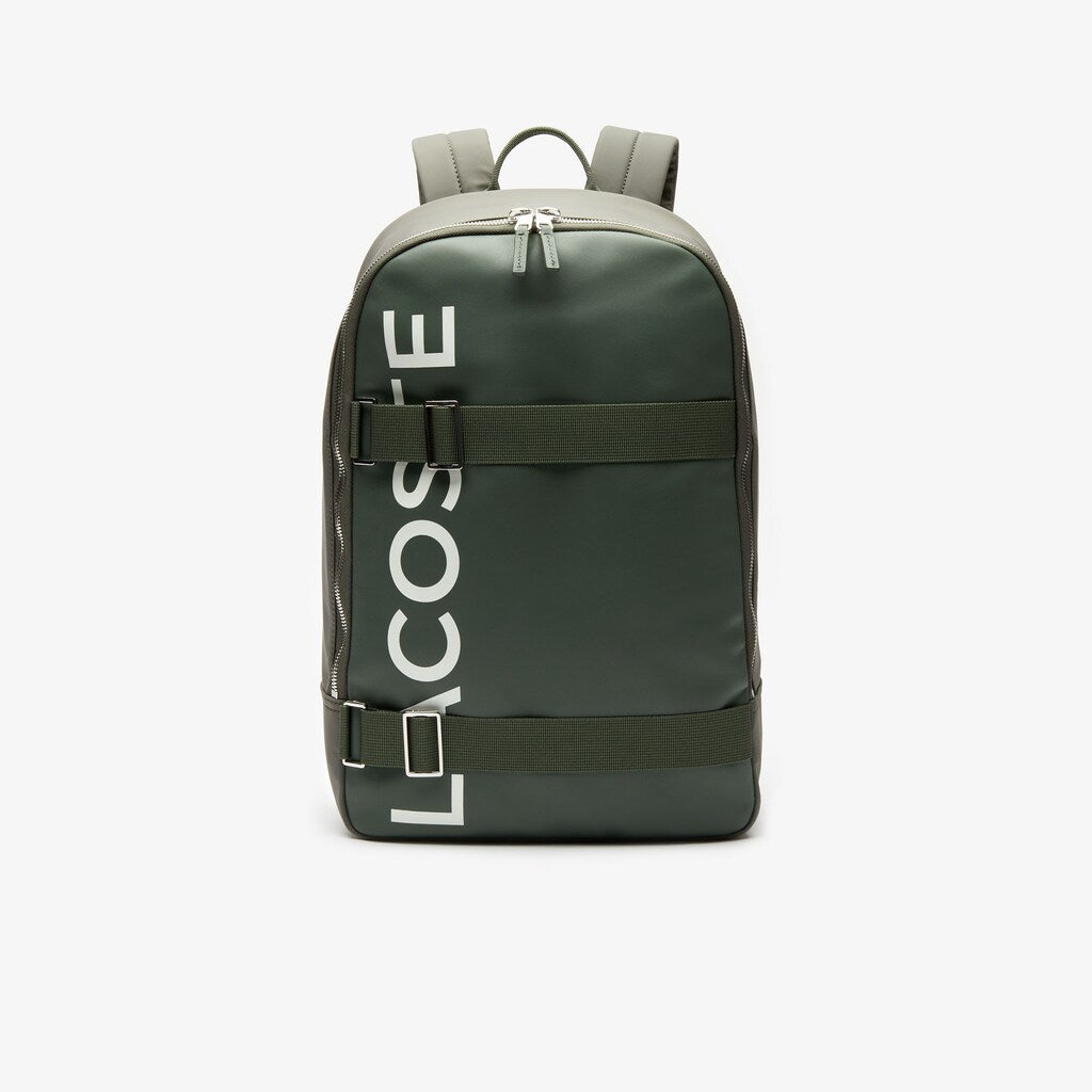 Mens   L.12.12 Branded And Strap Backpack | Lacoste Thyme • D97