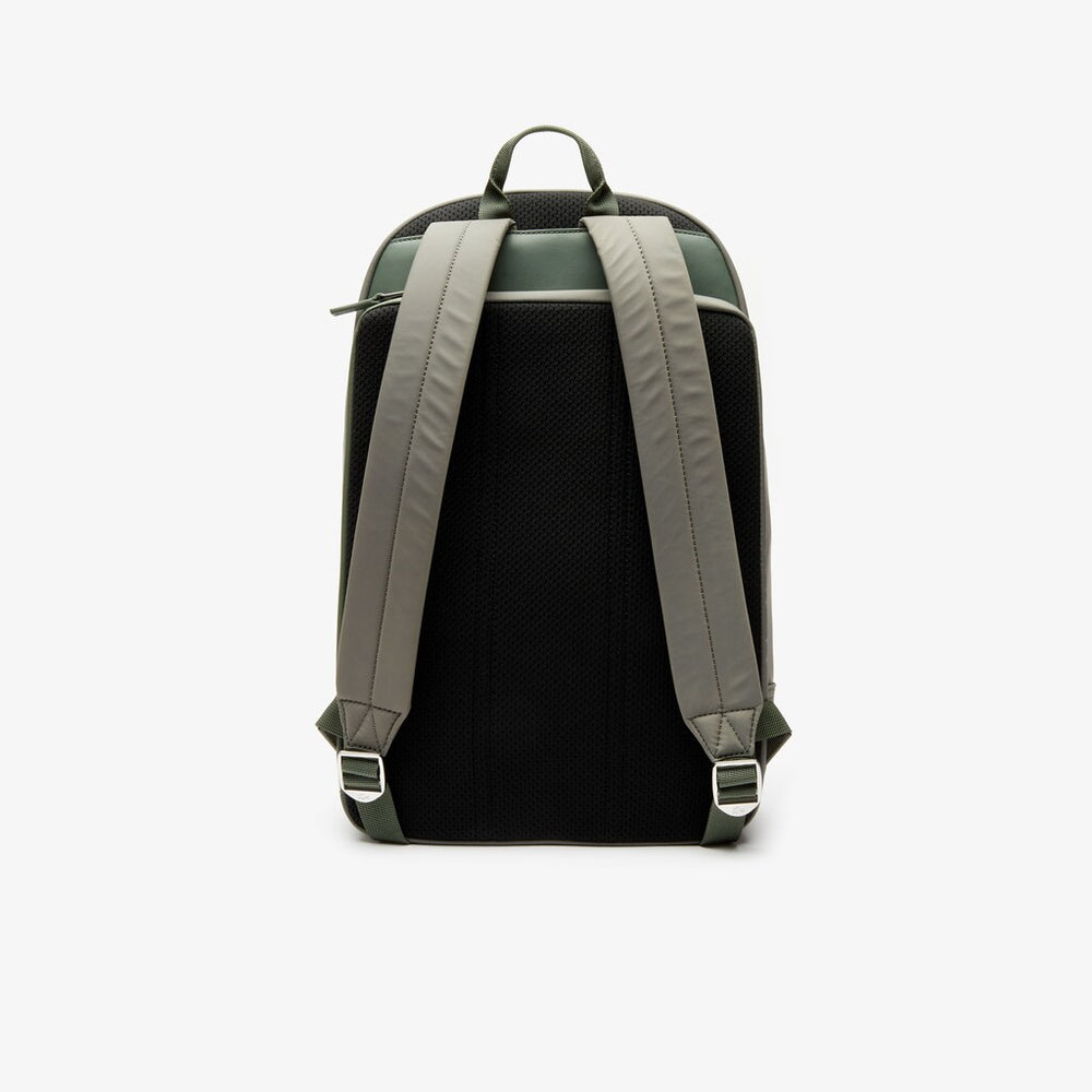 Mens   L.12.12 Branded And Strap Backpack | Lacoste Thyme • D97