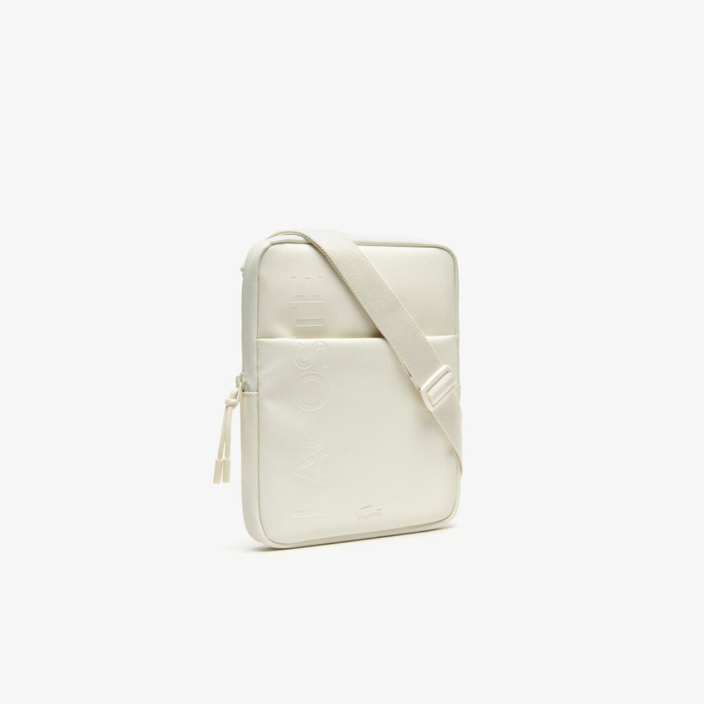 Mens Classic L.12.12 Vertical Zip Camera Bag | Lacoste Marshmallow • A56