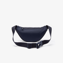 Mens   Roland Garros Nylon Belt Bag | Lacoste Peacoat Verdant Green Mol • E44