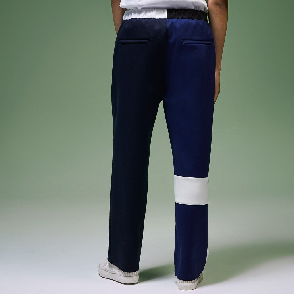 Mens Unisex Fashion Show Multicolored Trackpants | Lacoste White • Kse