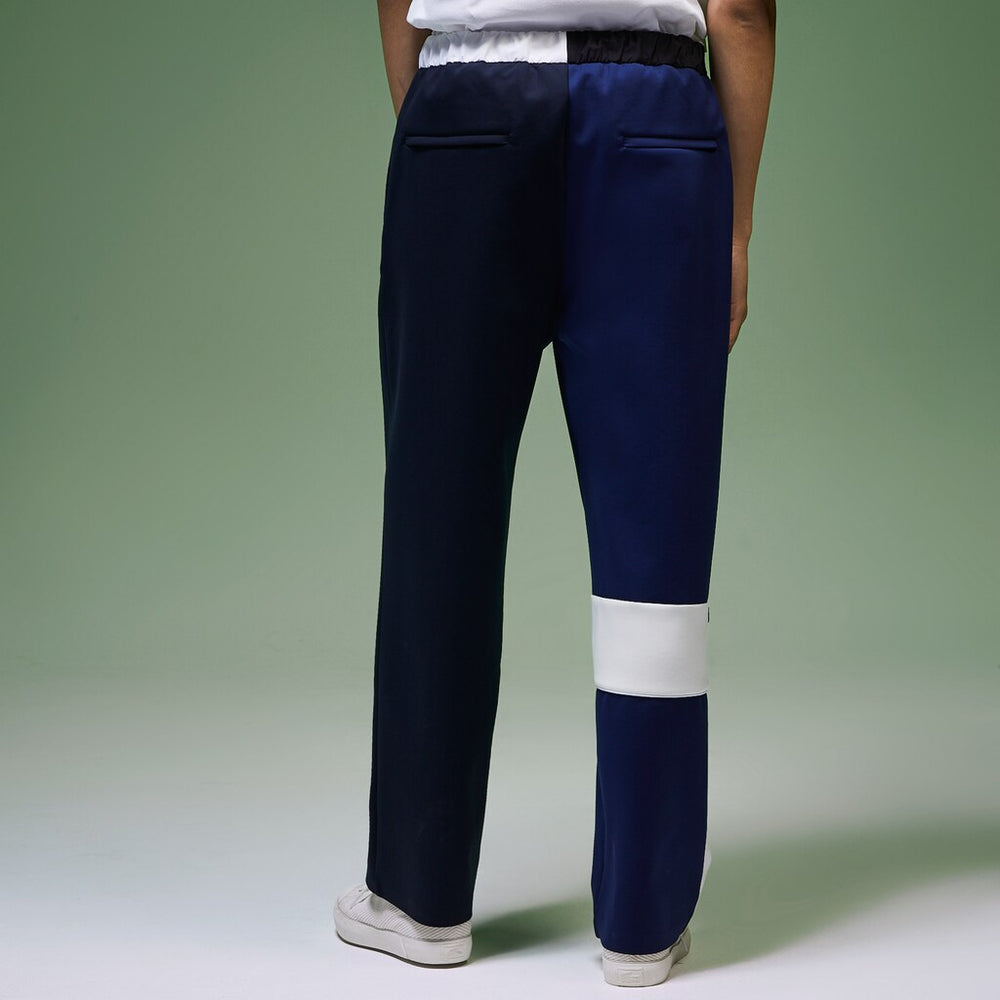Mens Unisex Fashion Show Multicolored Trackpants | Lacoste White • Kse
