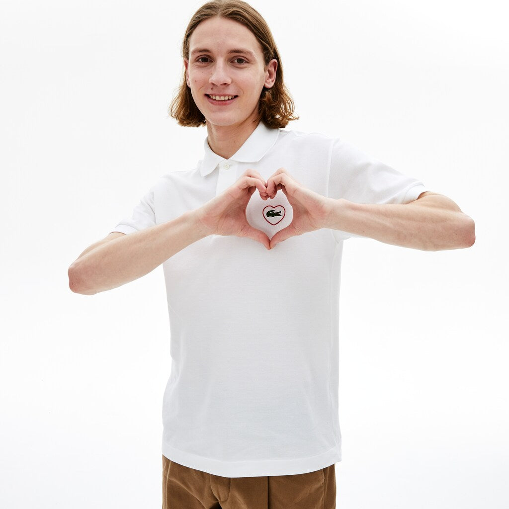 Mens/Womens Unisex L.12.12  Polo Merci in Cotton Piqué | Lacoste White • 001