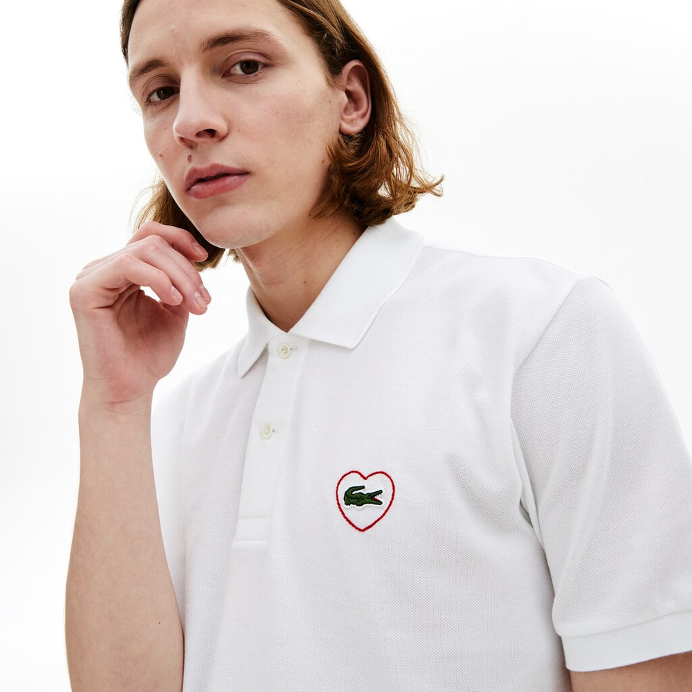 Mens/Womens Unisex L.12.12  Polo Merci in Cotton Piqué | Lacoste White • 001