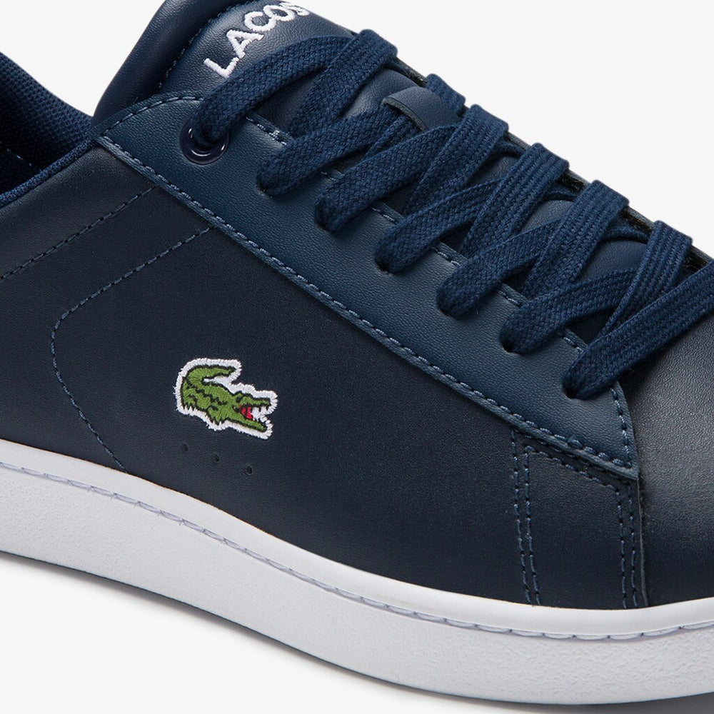 Womens Wo  Carnaby Evo Mesh-lined Leather Sneakers | Lacoste Nvy • 003