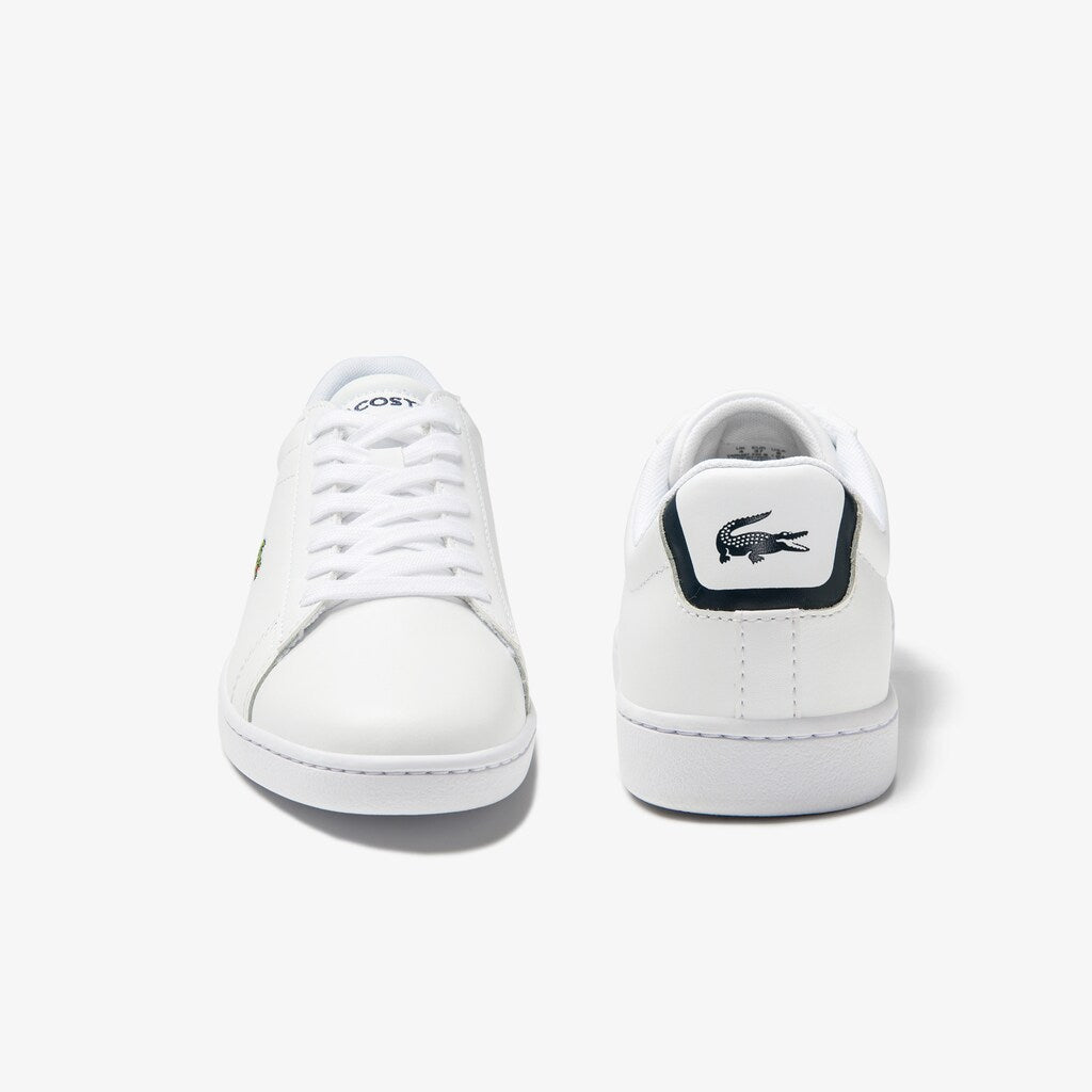 Womens Wo  Carnaby Evo Mesh-lined Leather Sneakers | Lacoste White • 001