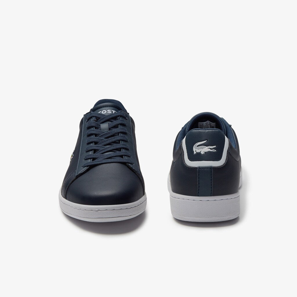 Mens   Carnaby Evo Leather Sneakers | Lacoste Nvy • 003