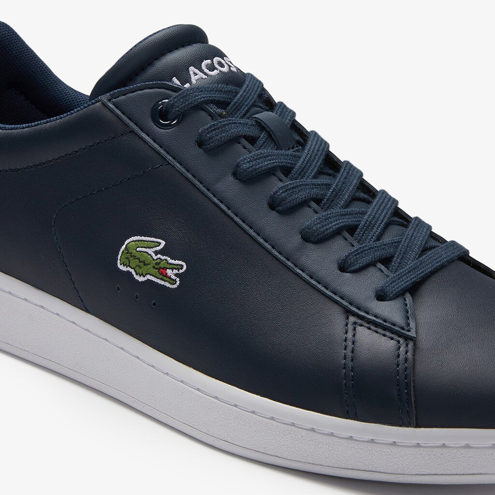 Mens   Carnaby Evo Leather Sneakers | Lacoste Nvy • 003