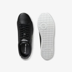 Womens Wo  Carnaby Evo Mesh-lined Leather Sneakers | Lacoste Blk • 024