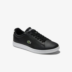 Womens Wo  Carnaby Evo Mesh-lined Leather Sneakers | Lacoste Blk • 024