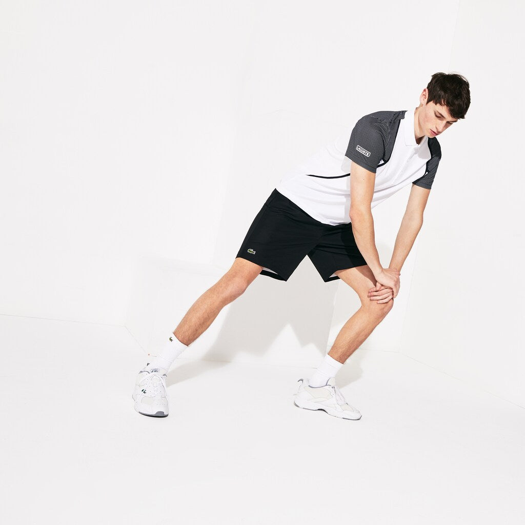 Mens   SPORT Tennis Shorts | Lacoste Black • 031