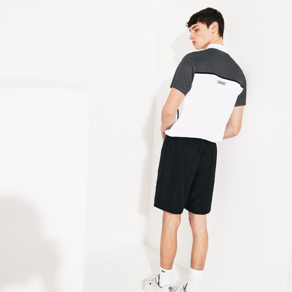 Mens   SPORT Tennis Shorts | Lacoste Black • 031